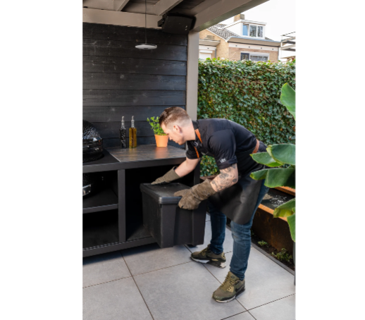 Roostr Charcoal Box - Opbergbox 62L