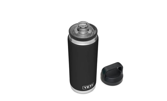 YETI Rambler Water Bottle with Chug Cap 26oz (760ml) | Black