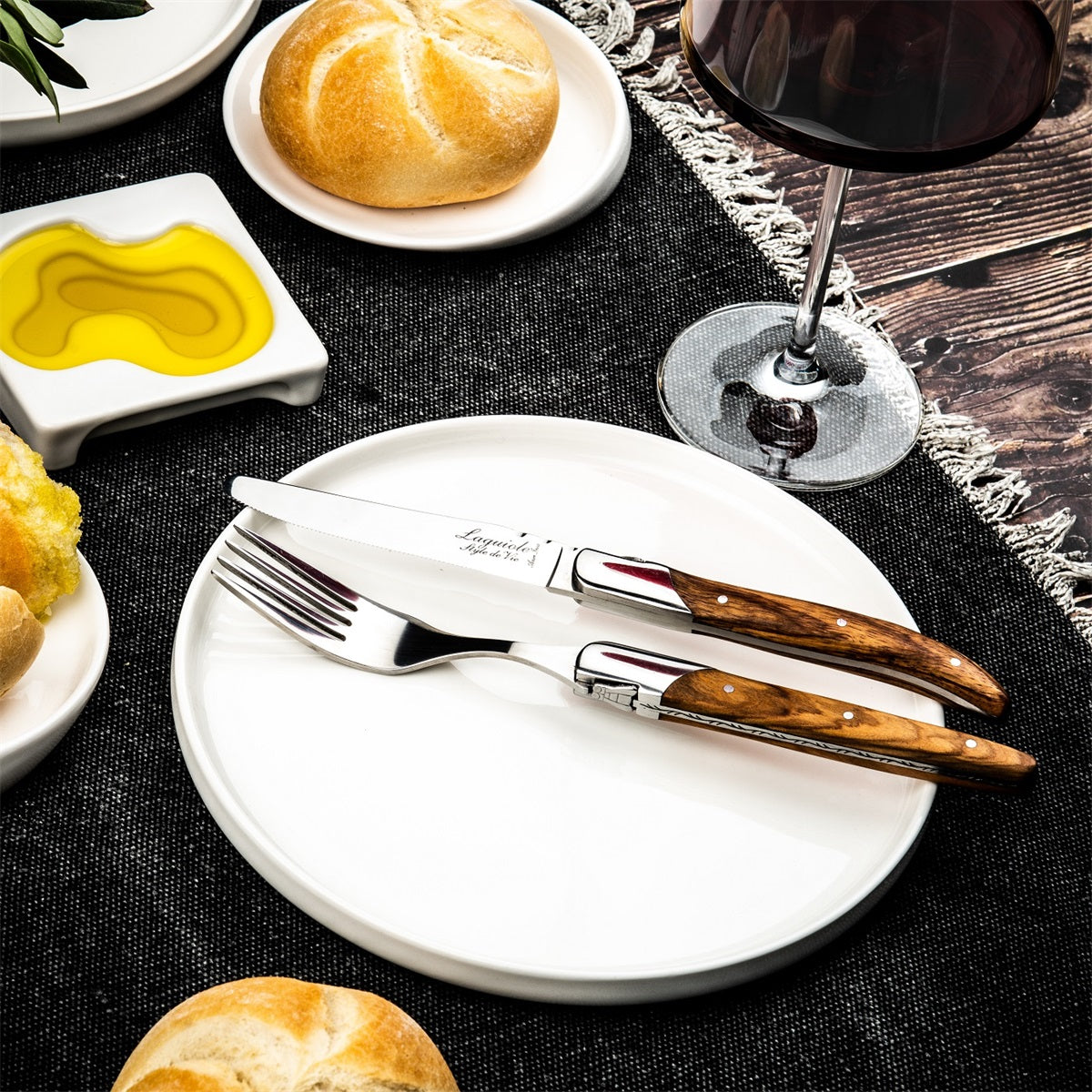Style de Vie Olijfolieschaal Klein set 2 stuks