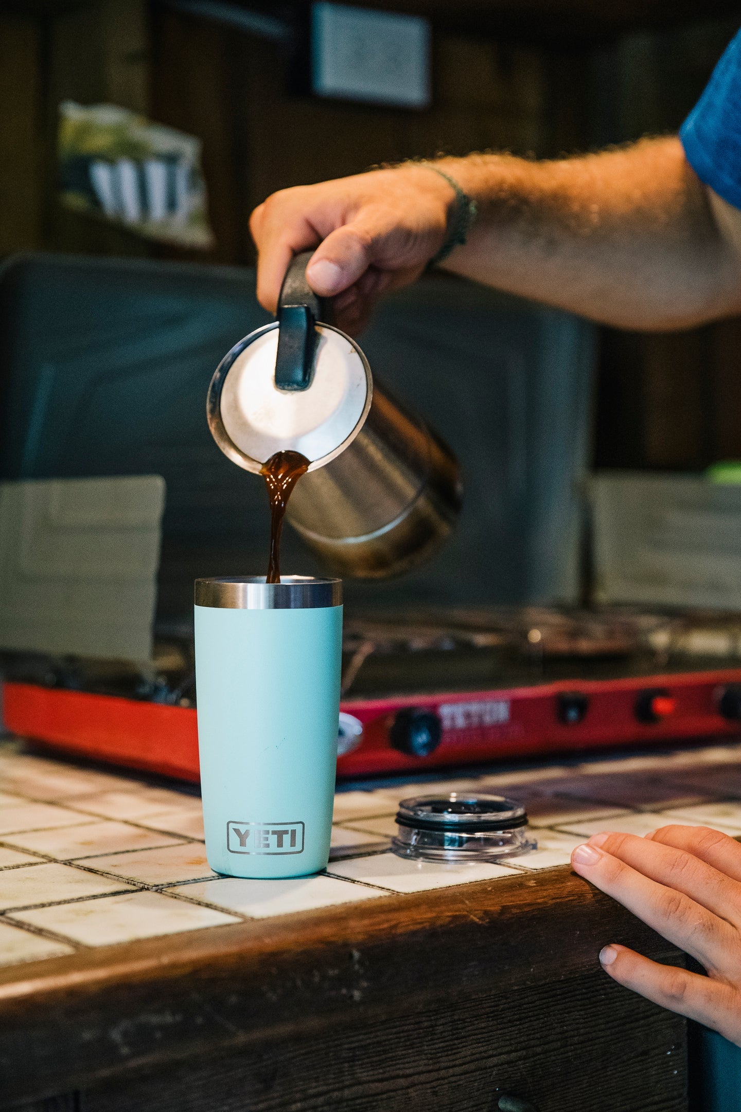 YETI Rambler Tumbler with Magslider Lid 10oz (296ml) | Navy