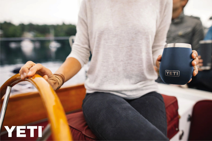 YETI Rambler Wine Tumbler with Magslider Lid 10oz (296ml) | White