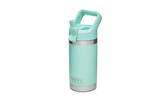 YETI Rambler Junior Kids Water Bottle with Color-Matched Straw Cap 12oz (355ml) | Seafoam