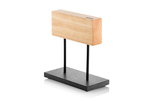 Style de Vie Messenblok Magnetisch Eiken met natuurstenen voet