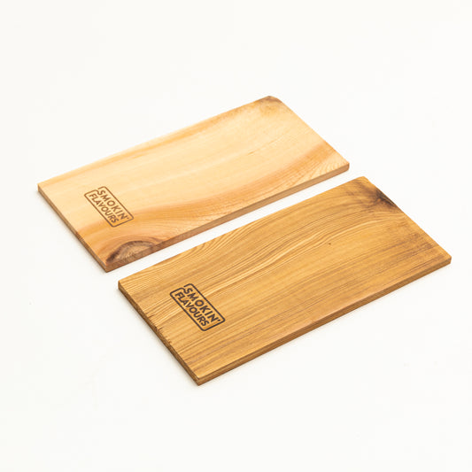 Smokin' Flavours Cederhouten planken 30x15x1,1cm | 2 stuks