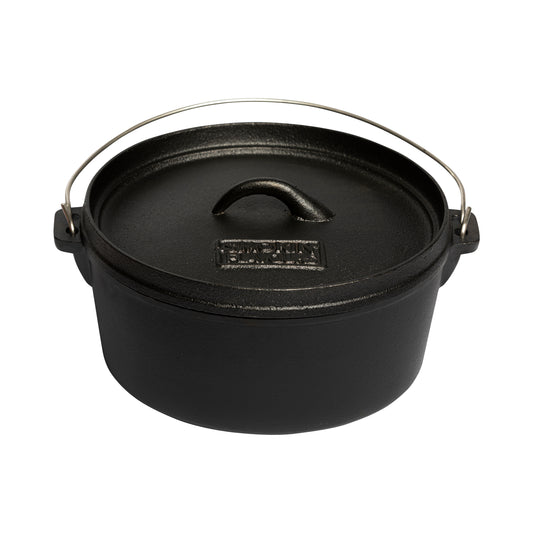 Smokin' Flavours Dutch Oven Cast Iron Medium 25cm / 3L