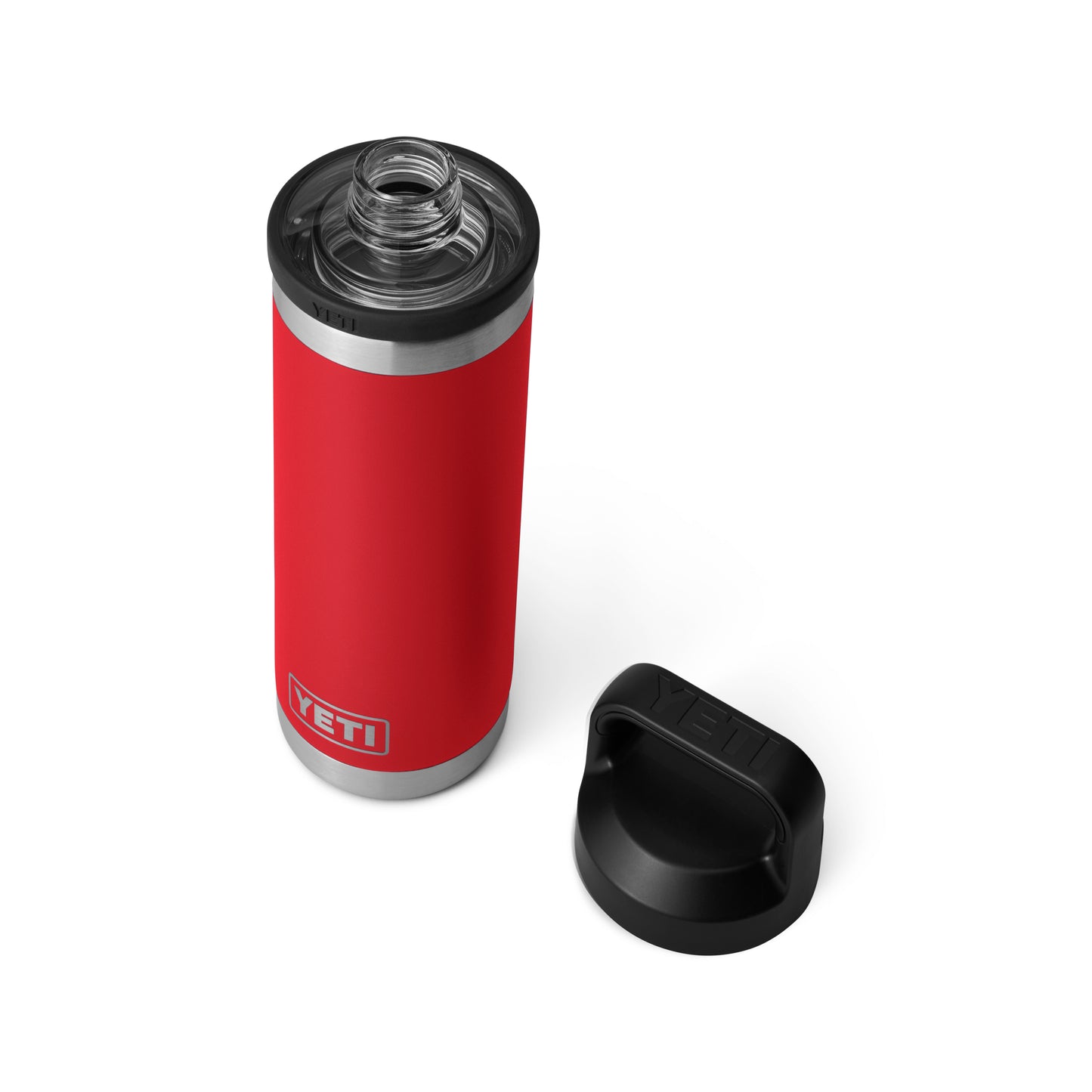 YETI Rambler Water Bottle with Chug Cap 18oz (532ml) | Rescue Red