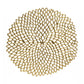 Chilewich placemat Dahlia Rond - Gold