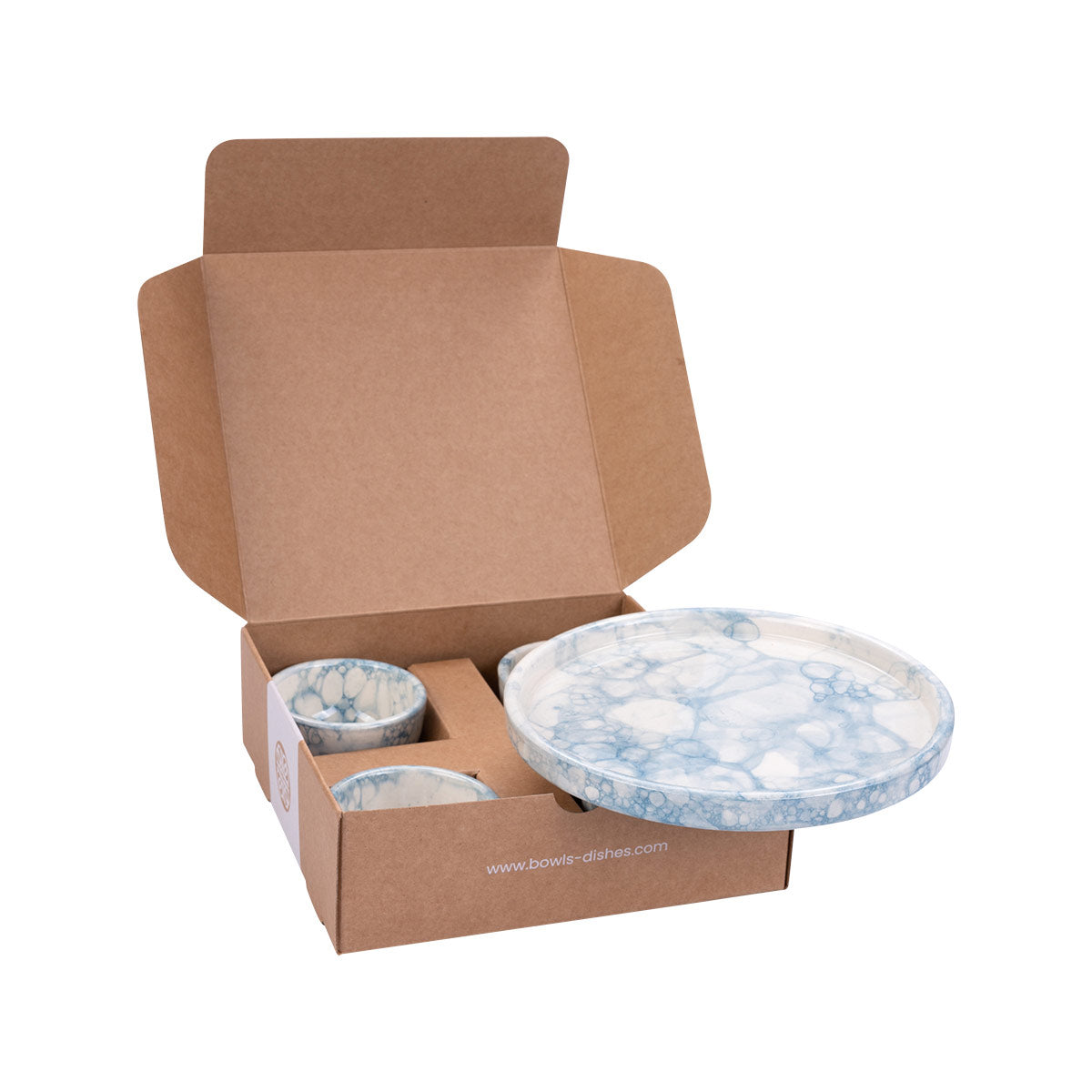 Bowls & Dishes Espuma Borrel Geschenkset Midnight Blue