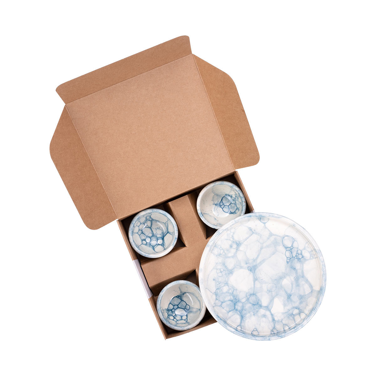 Bowls & Dishes Espuma Borrel Geschenkset Midnight Blue