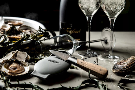 Laguiole Luxury Line Oester Geschenkset - Eikenhout