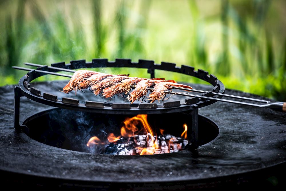 Forged Olive Churrasco Vorkspies 60cm