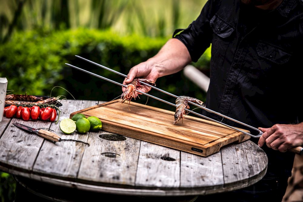 Forged Olive Churrasco Vorkspies 60cm