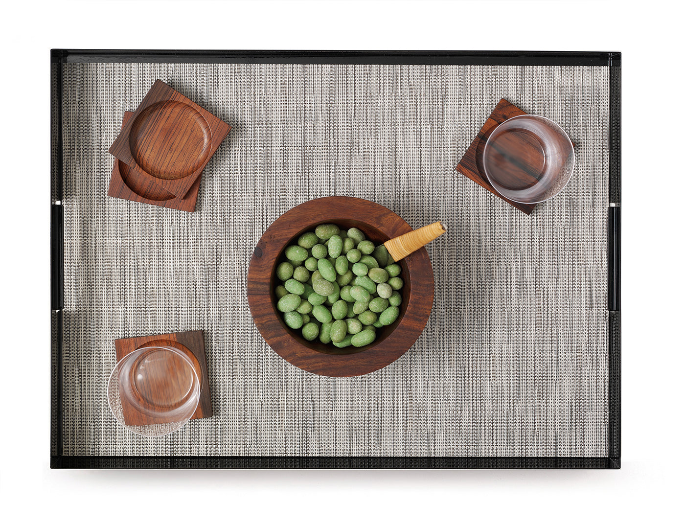 Chilewich Bamboo Chalk Placemat rechthoek 36x48cm