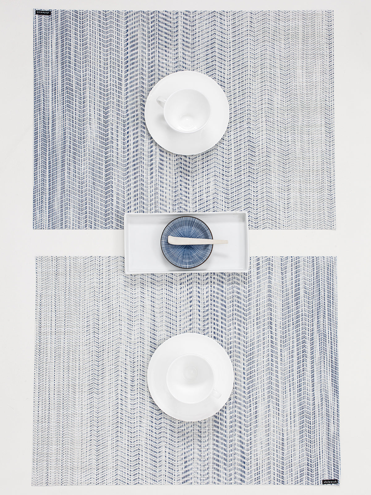 Chilewich Wave Blue Placemat rechthoek 36x48cm