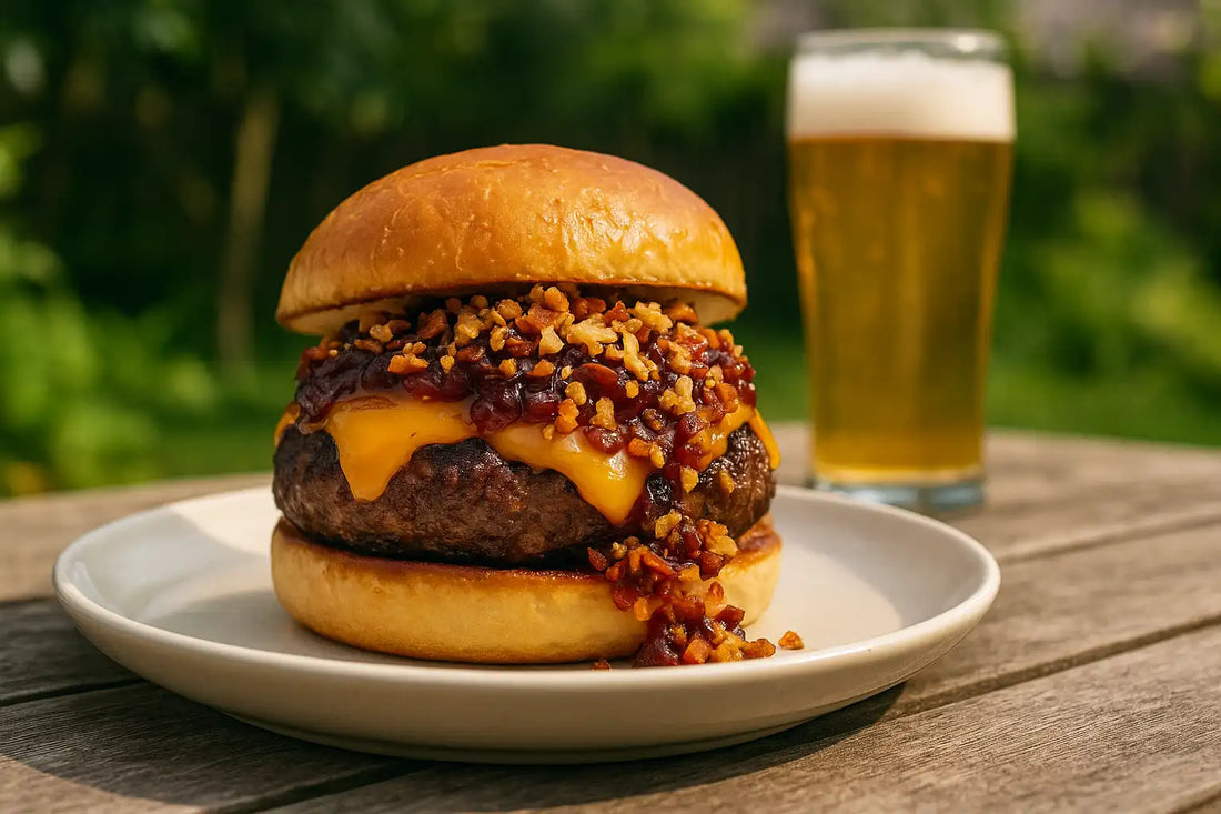 Zomerfavoriet: BBQ Burger met kersenjam