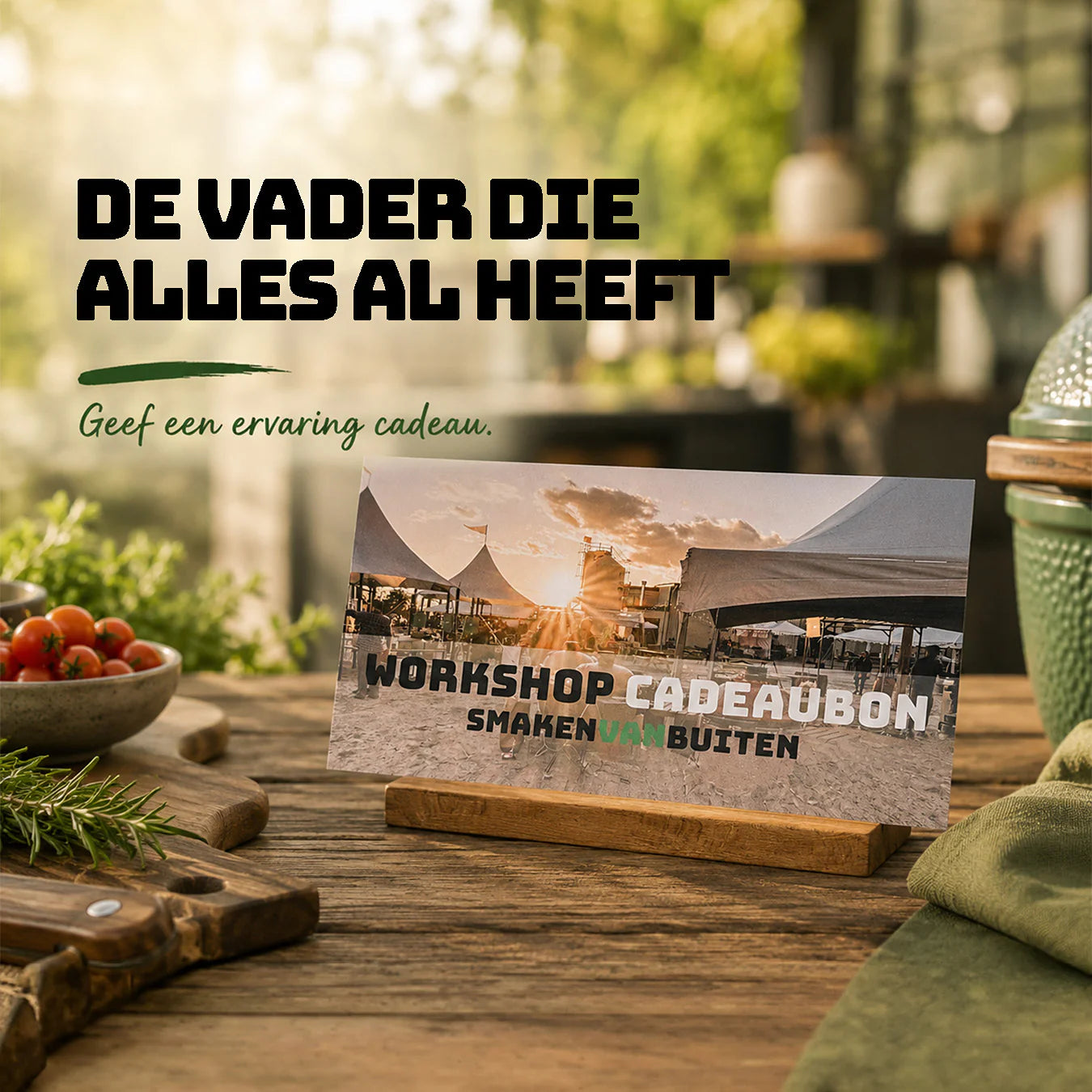 De vader die alles al heeft