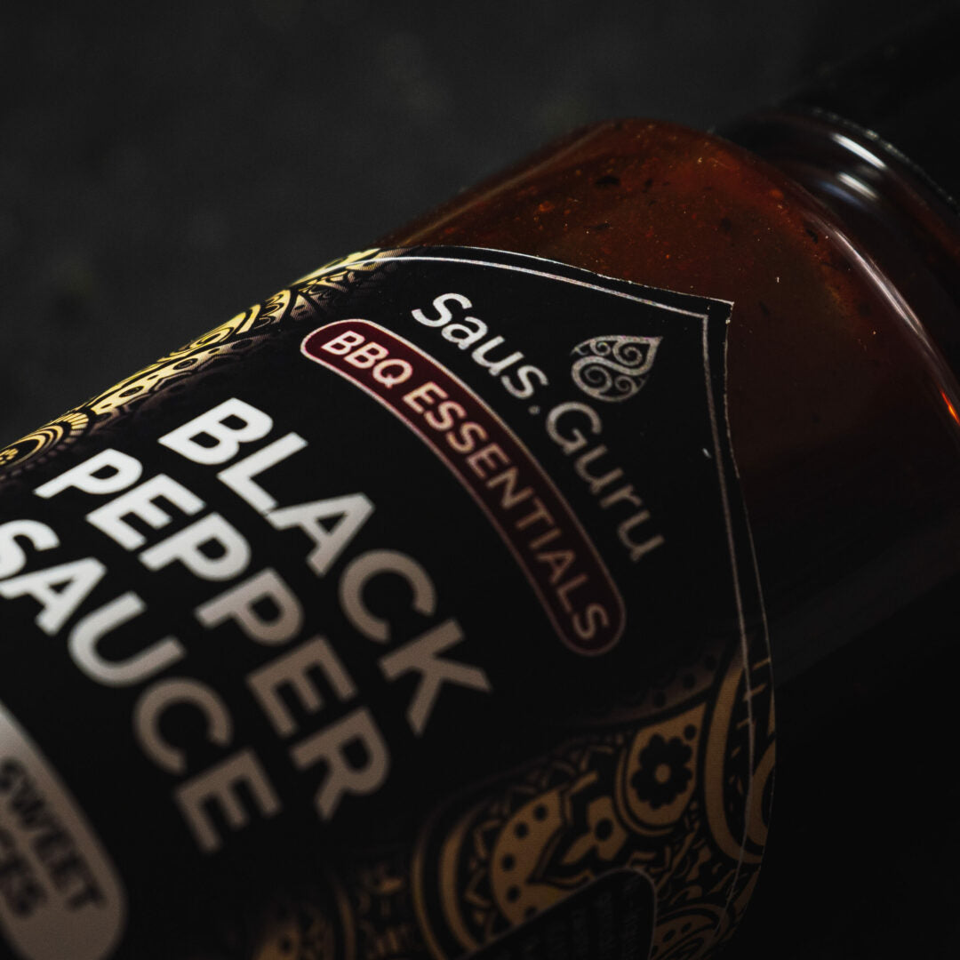 Saus.Guru Black Pepper BBQ Sauce 0,25L