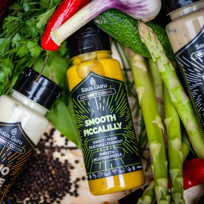 Saus.Guru Smooth Piccalilly Gourmet Sauce 0,25L