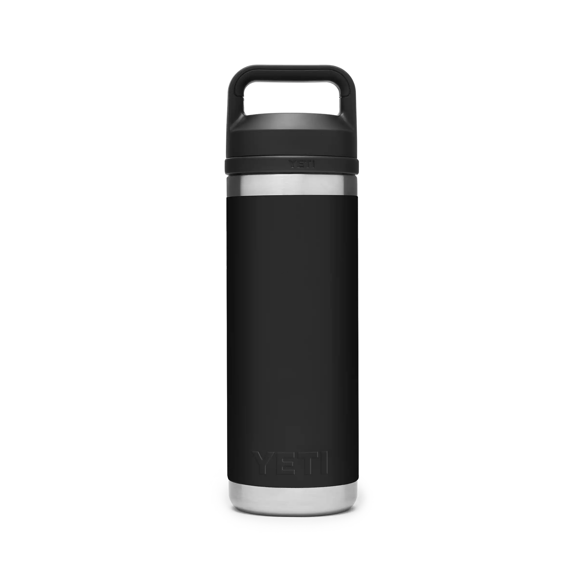 YETI Rambler Water Bottle with Chug Cap 18oz (532ml) | Black