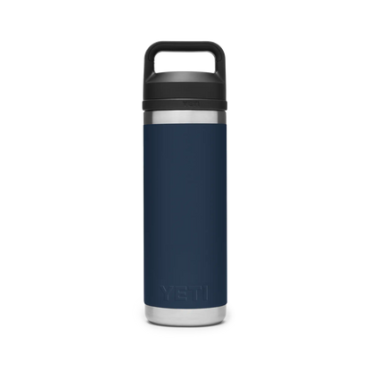 YETI Rambler Water Bottle with Chug Cap 18oz (532ml) | Navy