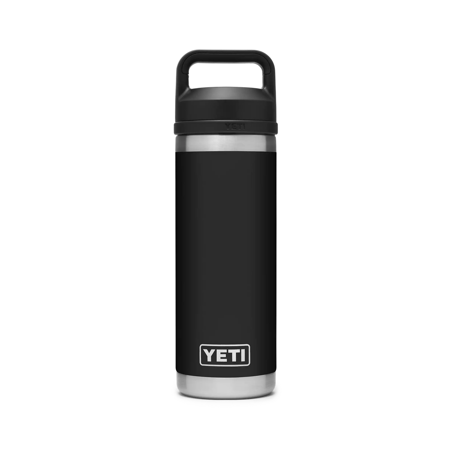 YETI Rambler Water Bottle with Chug Cap 18oz (532ml) | Black