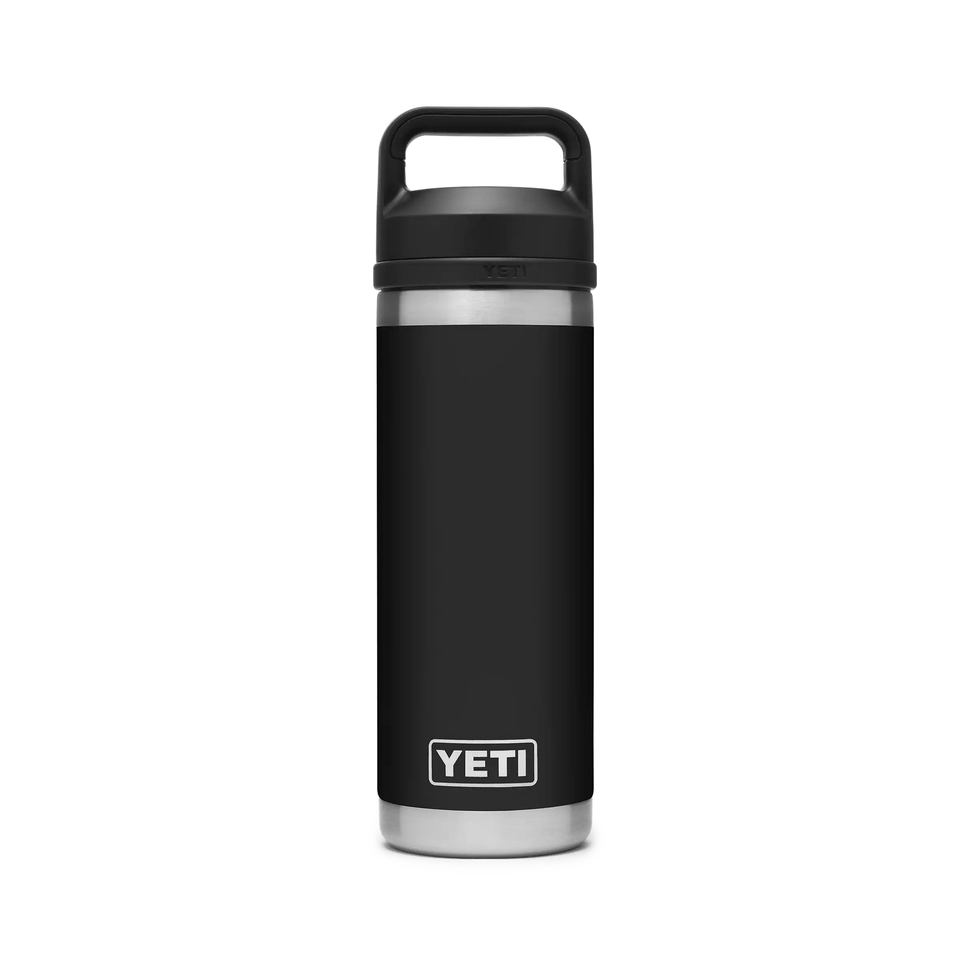 YETI Rambler Water Bottle with Chug Cap 18oz (532ml) | Black