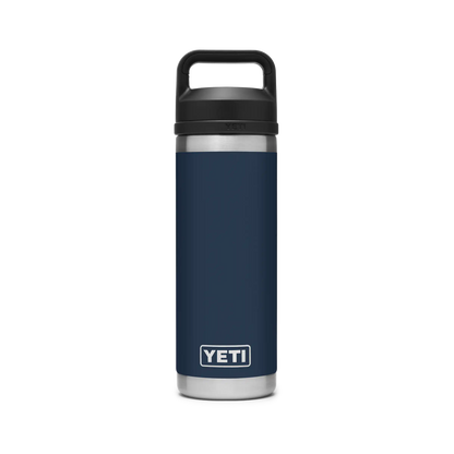 YETI Rambler Water Bottle with Chug Cap 18oz (532ml) | Navy