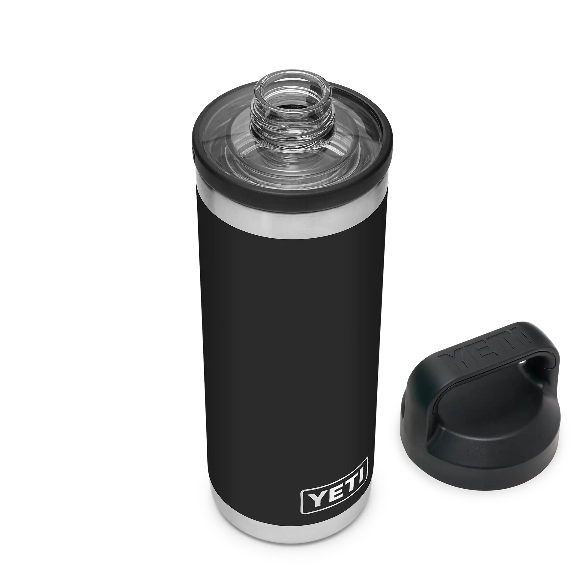 YETI Rambler Water Bottle with Chug Cap 18oz (532ml) | Black