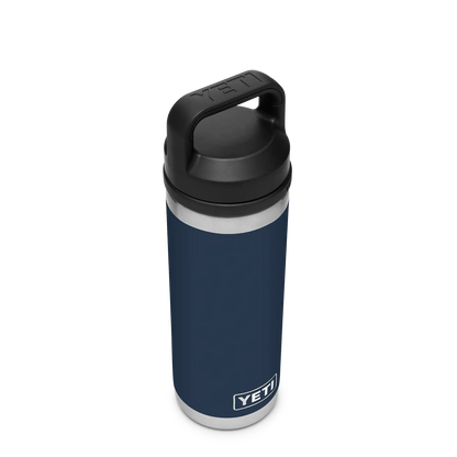 YETI Rambler Water Bottle with Chug Cap 18oz (532ml) | Navy