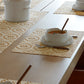 Chilewich placemat Overshot Rechthoek - Butterscotch