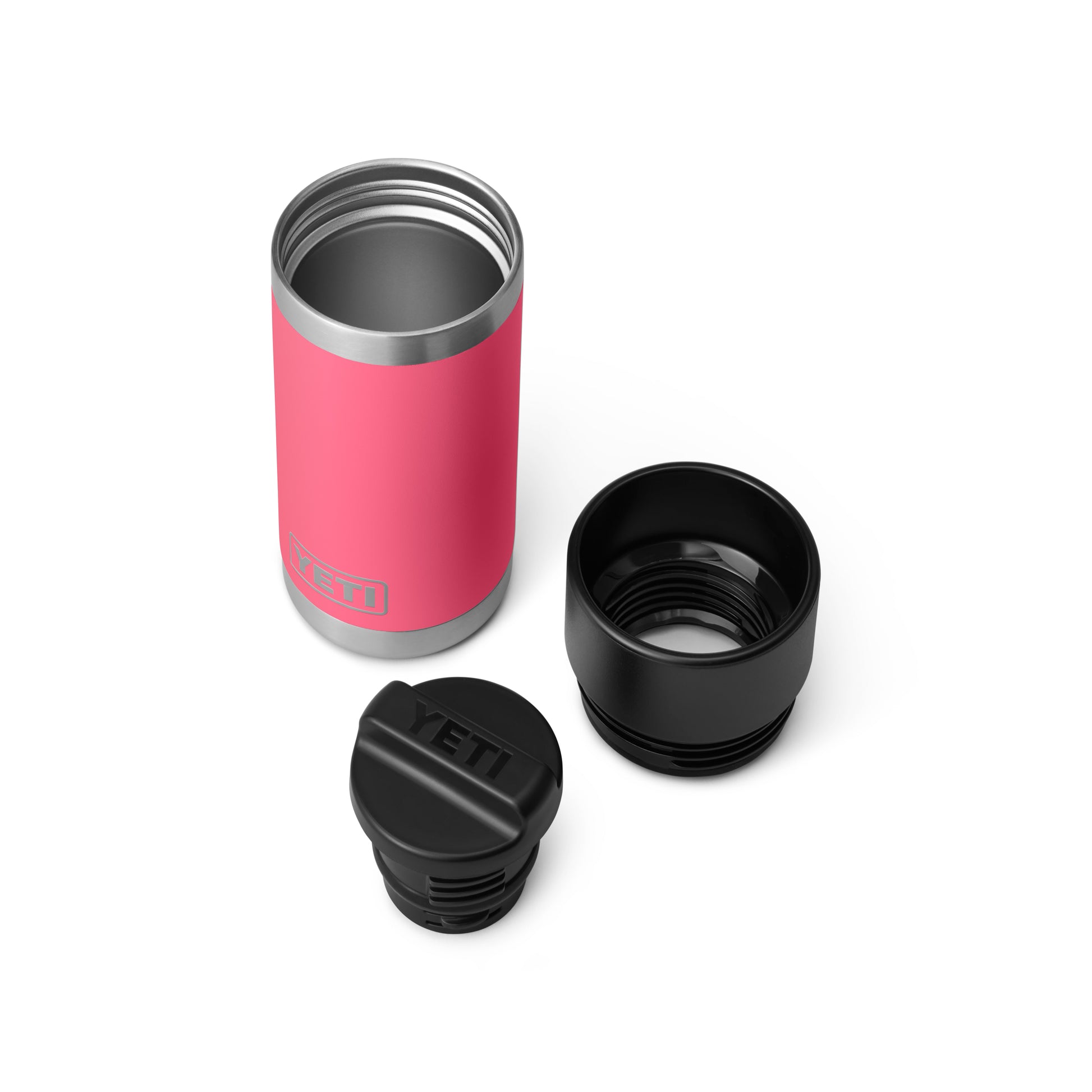 YETI Rambler Bottle with HotShot Cap 12oz (354ml) | Tropical Pink