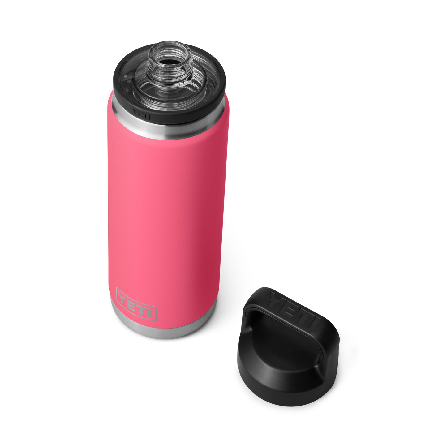 YETI Rambler Water Bottle with Chug Cap 26oz (760ml) | Tropical Pink