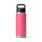 YETI Rambler Water Bottle with Chug Cap 26oz (760ml) | Tropical Pink