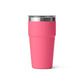 YETI Rambler Stackable Cup with Magslider Lid 20oz (591ml) | Tropical Pink