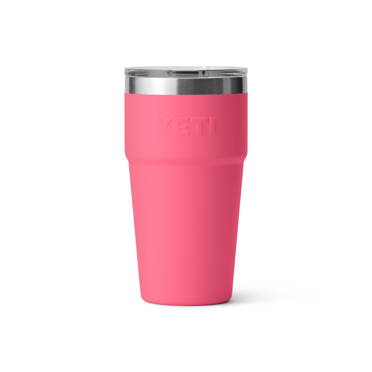 YETI Rambler Stackable Cup with Magslider Lid 20oz (591ml) | Tropical Pink