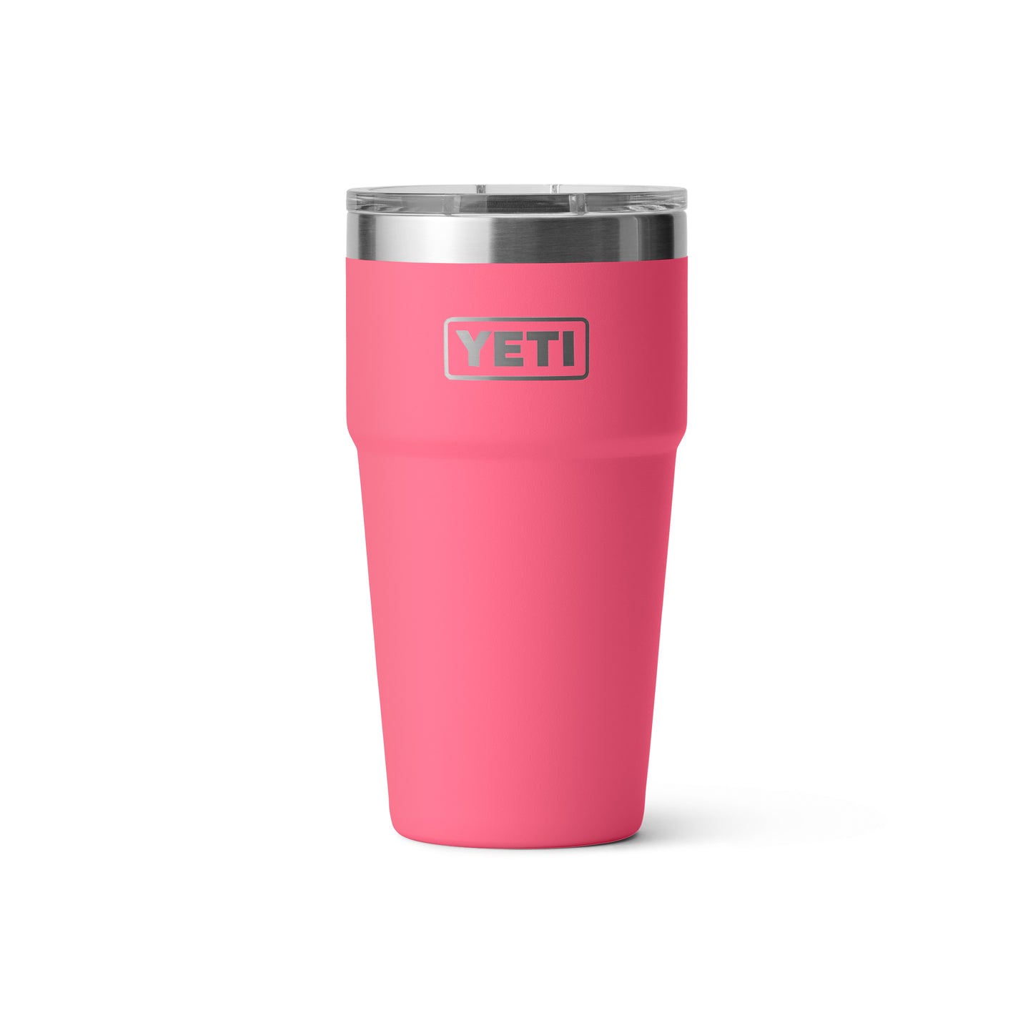 YETI Rambler Stackable Cup with Magslider Lid 20oz (591ml) | Tropical Pink