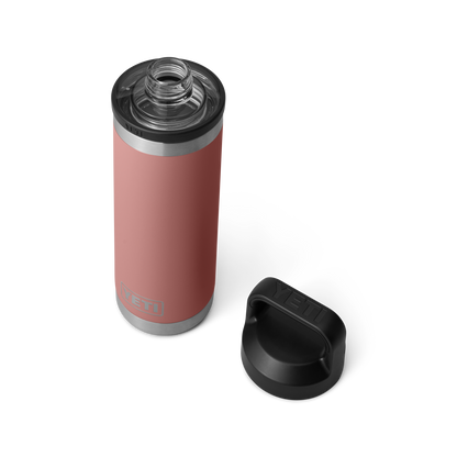 YETI Rambler Water Bottle with Chug Cap 18oz (532ml) | Sandstone Pink