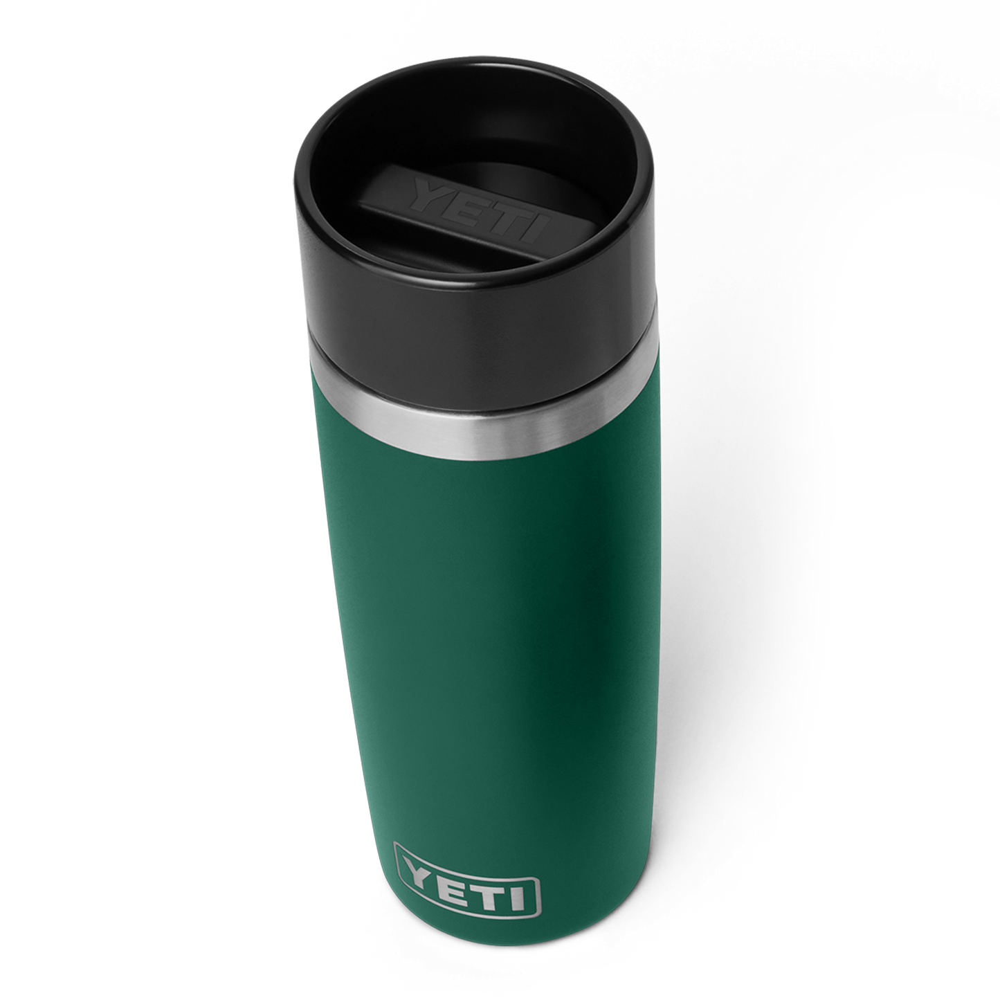 YETI Rambler Travel Bottle with Commuter Cap 16oz (473ml) | Black Forest Green