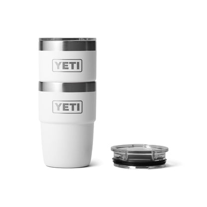 YETI Rambler Stackable Cup with Magslider Lid 8oz (237ml) | White