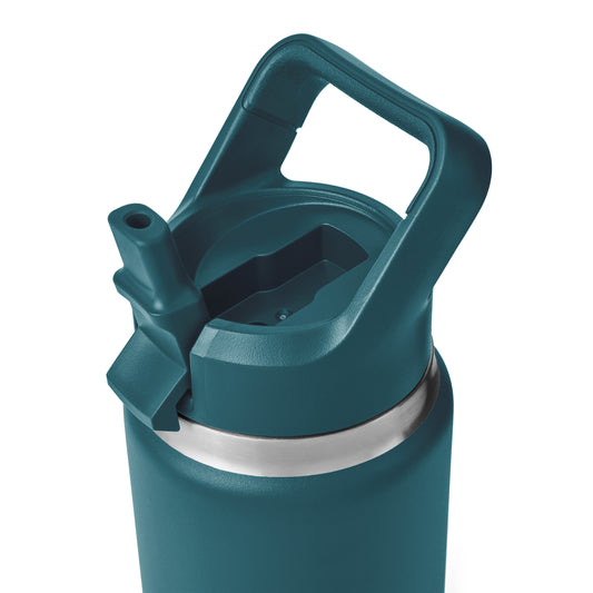 YETI Rambler Junior Kids Water Bottle with Color-Matched Straw Cap 12oz (354 ml) | Agave Teal