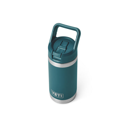YETI Rambler Junior Kids Water Bottle with Color-Matched Straw Cap 12oz (354 ml) | Agave Teal