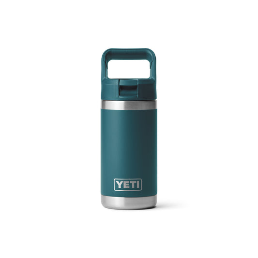 YETI Rambler Junior Kids Water Bottle with Color-Matched Straw Cap 12oz (354 ml) | Agave Teal