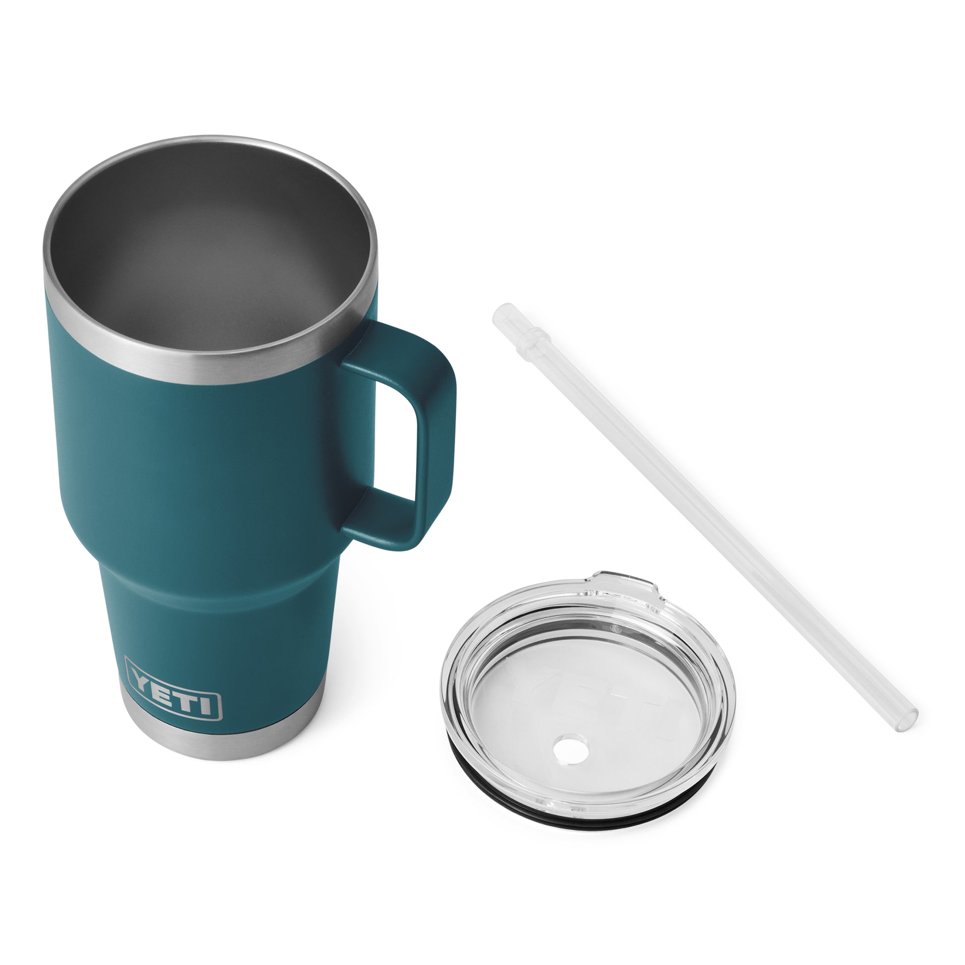 YETI Rambler Straw Mug with Straw Lid 35oz (994ml) | Agave Teal
