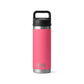 YETI Rambler Water Bottle with Chug Cap 18oz (532ml) | Tropical Pink