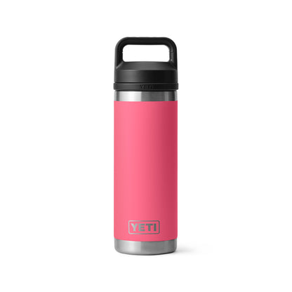 YETI Rambler Water Bottle with Chug Cap 18oz (532ml) | Tropical Pink