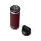 YETI Rambler Water Bottle with Chug Cap 18oz (532ml) | Wild Vine Red