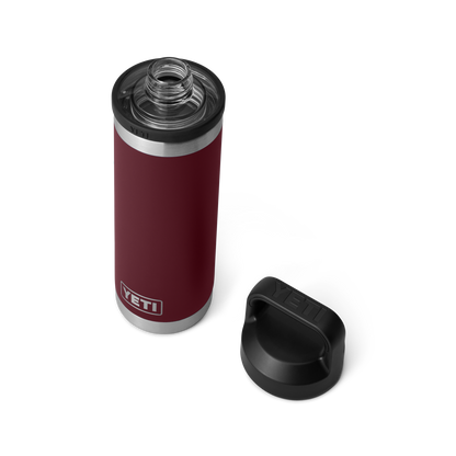 YETI Rambler Water Bottle with Chug Cap 18oz (532ml) | Wild Vine Red