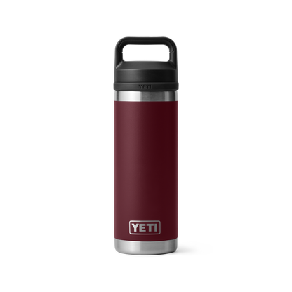 YETI Rambler Water Bottle with Chug Cap 18oz (532ml) | Wild Vine Red