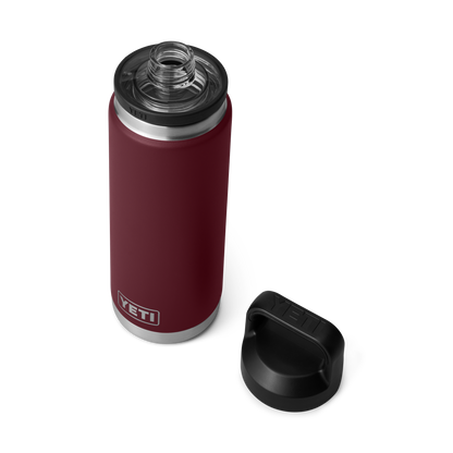 YETI Rambler Water Bottle with Chug Cap 26oz (760ml) | Wild Vine Red