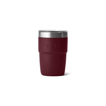 YETI Rambler Stackable Cup with Magslider Lid 8 oz (237ml) | Wild Vine Red